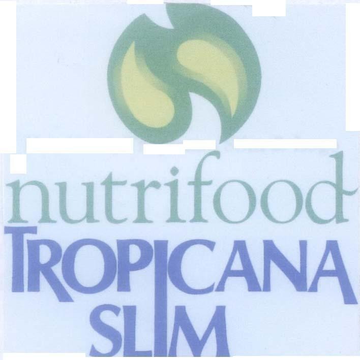 Mẫu nhãn hiệu NUTRIFOOD TROPICANA SLIM