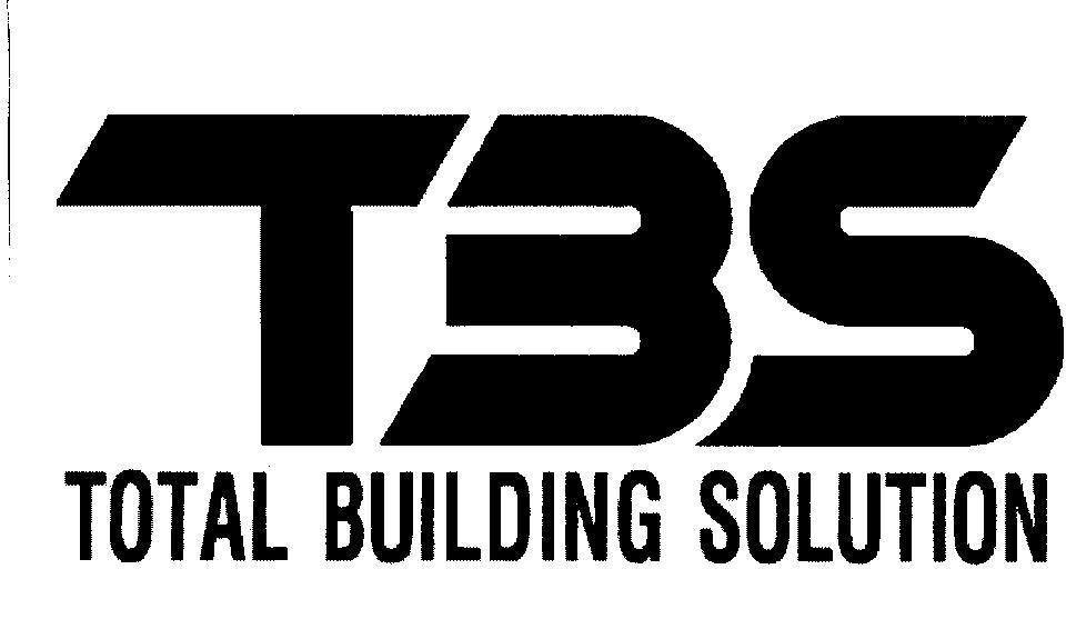 Mẫu nhãn hiệu TBS TOTAL BUILDING SOLUTION