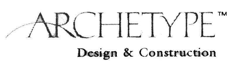 Mẫu nhãn hiệu ARCHETYPE DESIGN & CONSTRUCTION