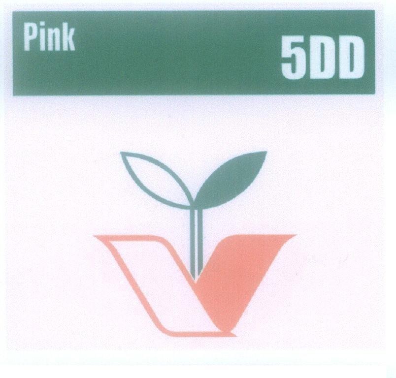 Mẫu nhãn hiệu PINK 5DD