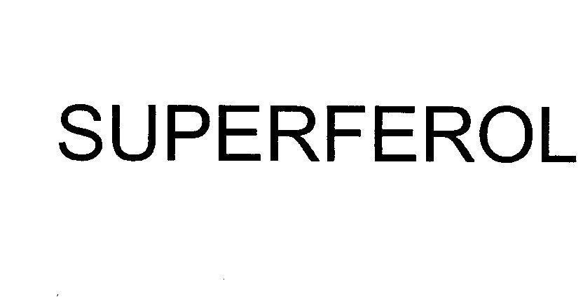 Mẫu nhãn hiệu SUPERFEROL