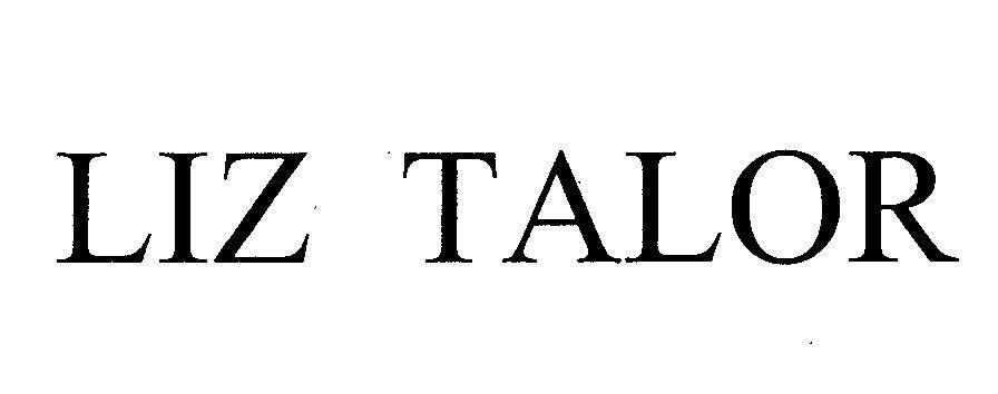 Mẫu nhãn hiệu LIZ TALOR
