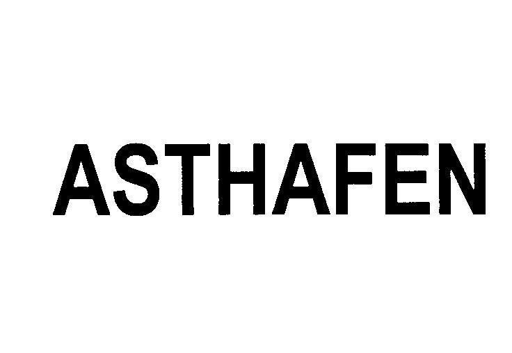 Mẫu nhãn hiệu ASTHAFEN