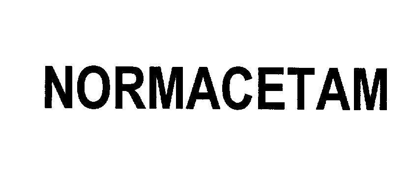 Mẫu nhãn hiệu NORMACETAM