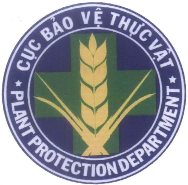 Mẫu nhãn hiệu Cục Bảo Vệ Thực Vật PLANT PROTECTION DEPARTMENT