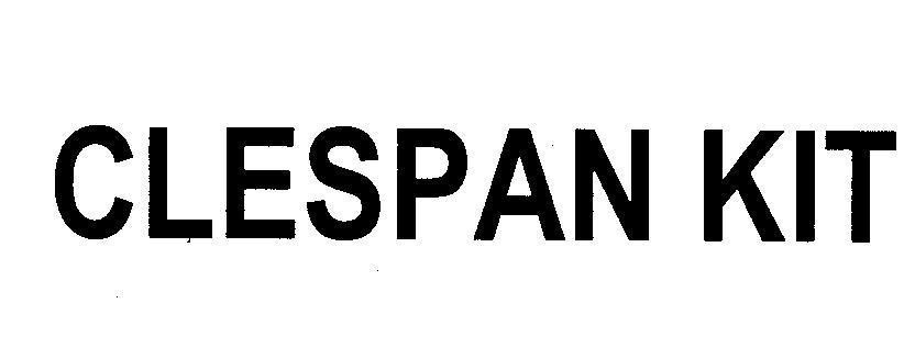 Mẫu nhãn hiệu CLESPAN KIT