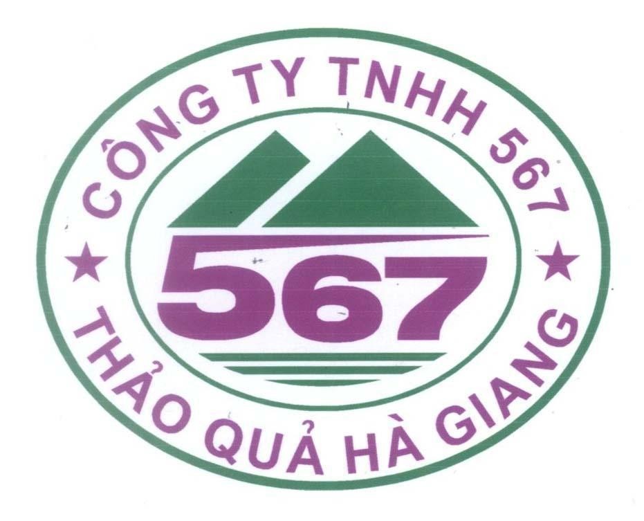 Mẫu nhãn hiệu CÔNG TY TNHH 567 THảo Quả Hà Giang