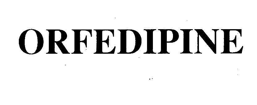 Mẫu nhãn hiệu ORFEDIPINE