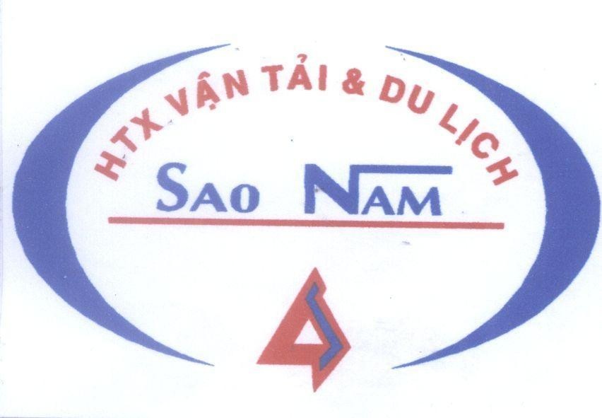 Mẫu nhãn hiệu SAO NAM HTX Vận Tải & Du Lịch