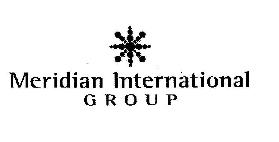 Mẫu nhãn hiệu MERIDIAN INTERNATIONAL GROUP