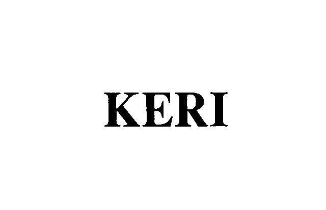 Mẫu nhãn hiệu KERI