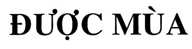 Mẫu nhãn hiệu Được Mùa