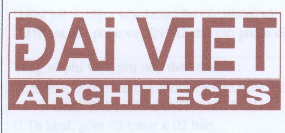 Mẫu nhãn hiệu ĐAI VIET ARCHITECTS