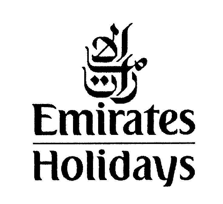 Mẫu nhãn hiệu Emirates Holidays