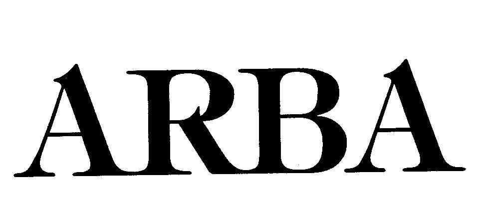 Mẫu nhãn hiệu ARBA