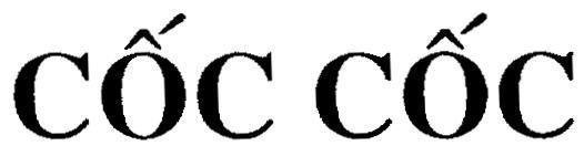 Mẫu nhãn hiệu Cốc Cốc