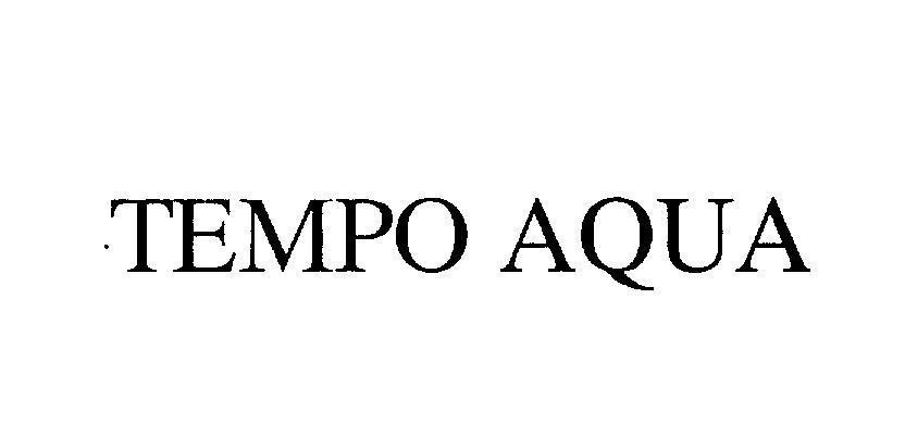 Mẫu nhãn hiệu TEMPO AQUA