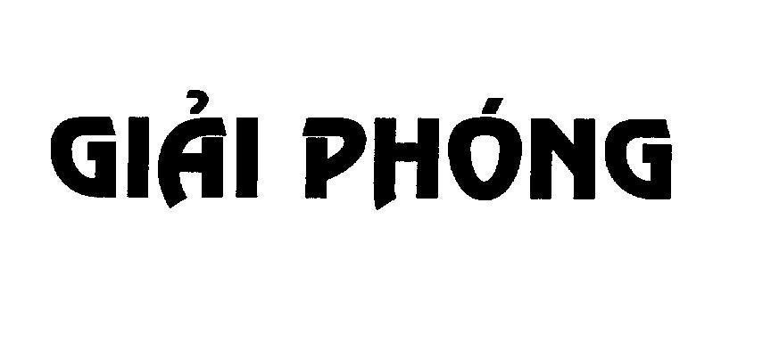 Mẫu nhãn hiệu Giải Phóng