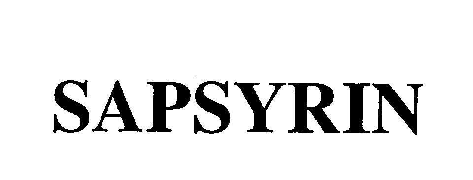 Mẫu nhãn hiệu SAPSYRIN