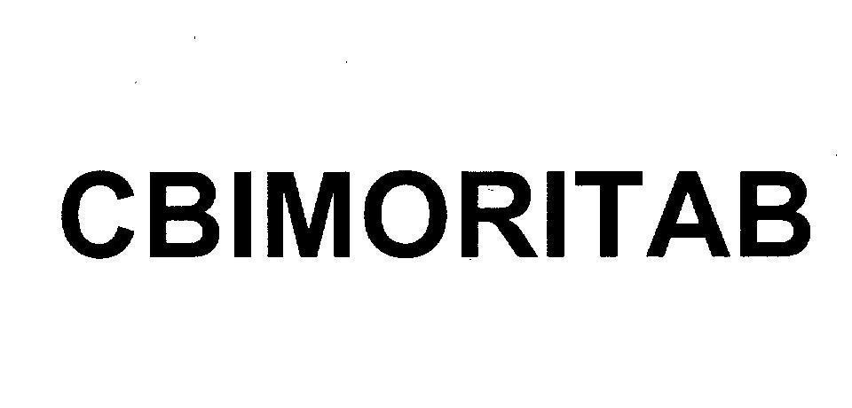 Mẫu nhãn hiệu CBIMORITAB