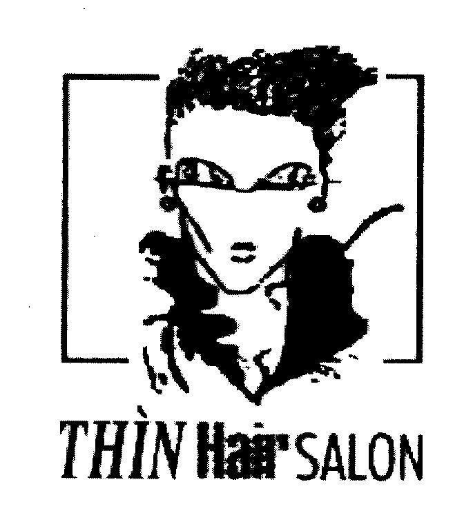 Mẫu nhãn hiệu THìN HAIR SALON