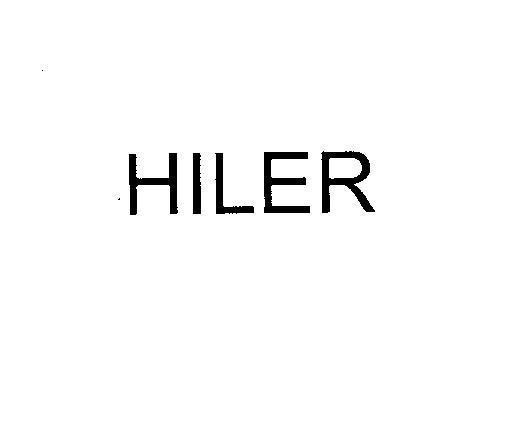 Mẫu nhãn hiệu HILER