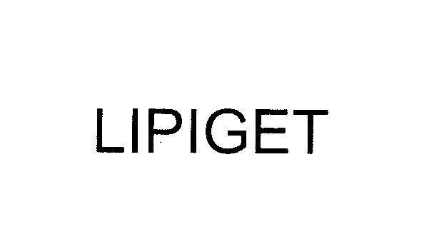 Mẫu nhãn hiệu LIPIGET
