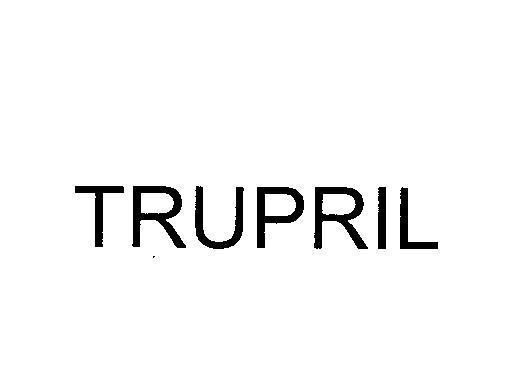 Mẫu nhãn hiệu TRUPRIL
