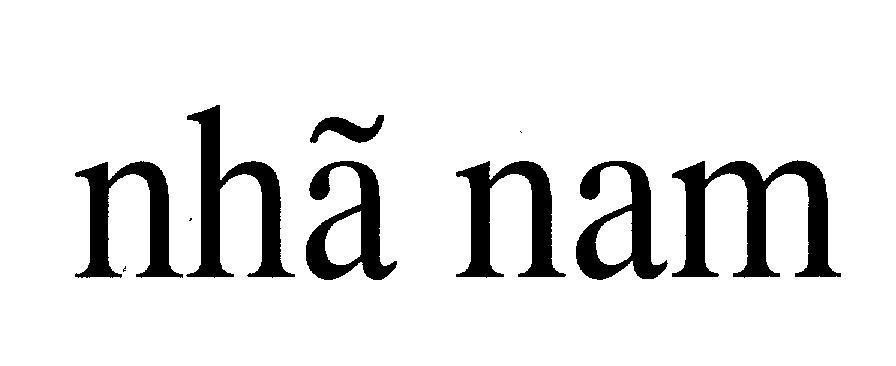 Mẫu nhãn hiệu nhã nam