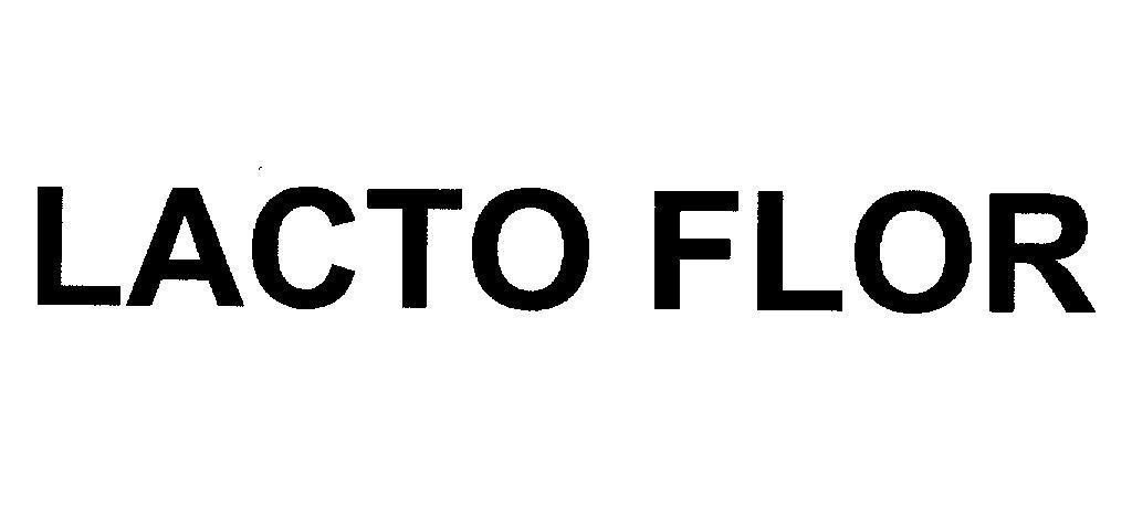 Mẫu nhãn hiệu LACTO FLOR