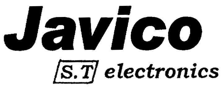 Mẫu nhãn hiệu JAVICO ST ELECTRONICS