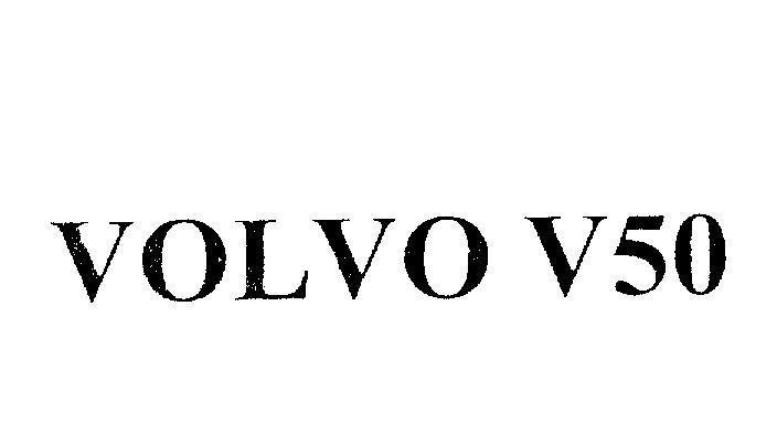 Mẫu nhãn hiệu VOLVO V50