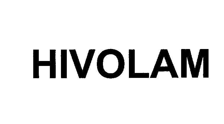 Mẫu nhãn hiệu HIVOLAM