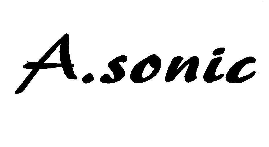 Mẫu nhãn hiệu A.SONIC