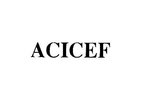 Mẫu nhãn hiệu ACICEF