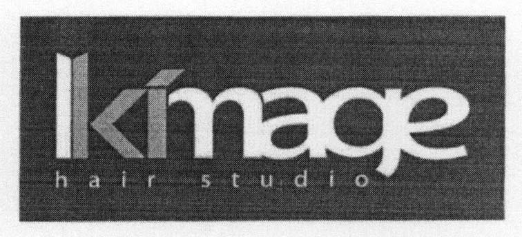 Mẫu nhãn hiệu KIMAGE HAIR STUDIO