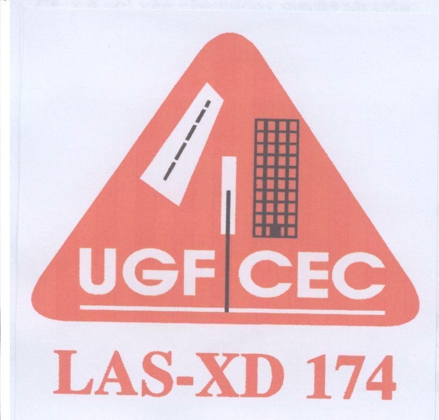 Mẫu nhãn hiệu UGF CEC LAS-XD 174