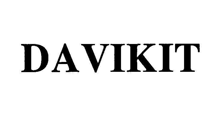 Mẫu nhãn hiệu DAVIKIT