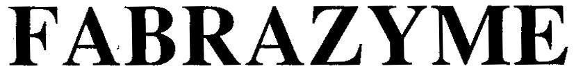 Mẫu nhãn hiệu FABRAZYME