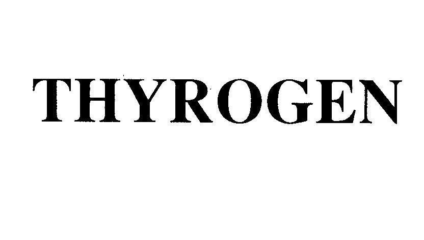 Mẫu nhãn hiệu THYROGEN