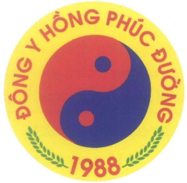 Mẫu nhãn hiệu Đông Y Hồng Phúc Đường 1988