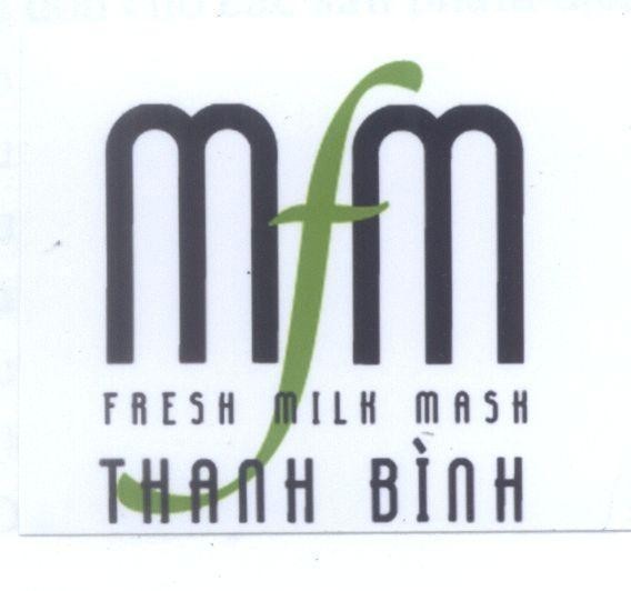 Mẫu nhãn hiệu MFM FRESH MILK MASH THANH BINH