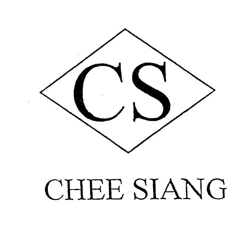 Mẫu nhãn hiệu CS CHEE SIANG