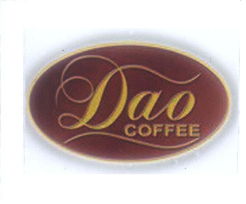 Mẫu nhãn hiệu DAO COFFEE