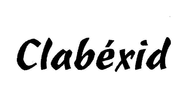 Mẫu nhãn hiệu Clabéxid