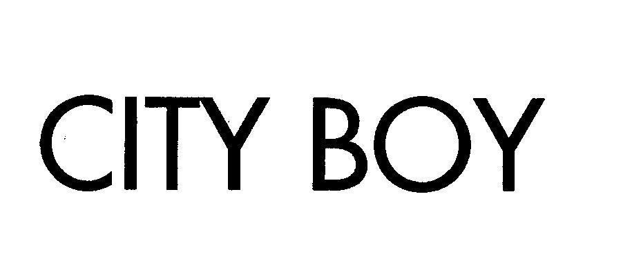 Mẫu nhãn hiệu CITY BOY