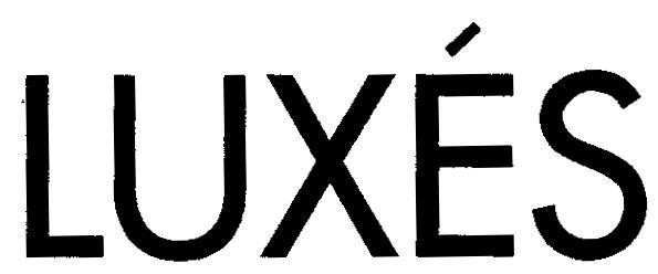 Mẫu nhãn hiệu Luxés