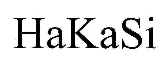Mẫu nhãn hiệu HAKASI