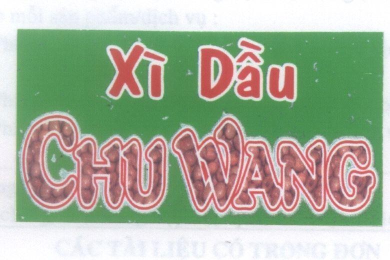 Mẫu nhãn hiệu Xì Dầu CHU WANG
