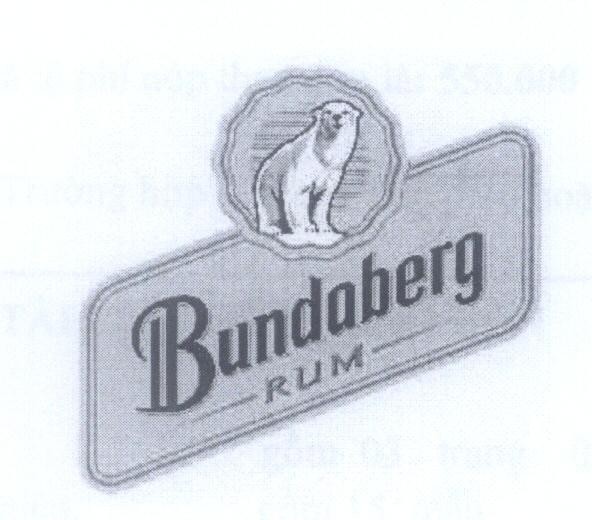 Mẫu nhãn hiệu BUNDABERG RUM